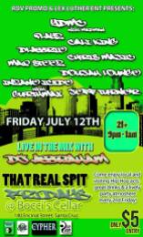 FRI 7/12 in Santa Cruz - DLabrie, YDMC , Madman, Cypher squad and more (Grind and Relax Tour)